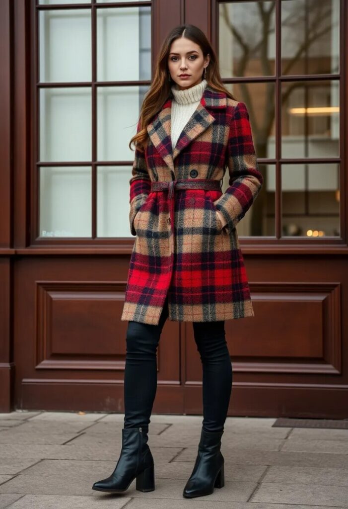 Plaid Coats Timeless Outerwear
