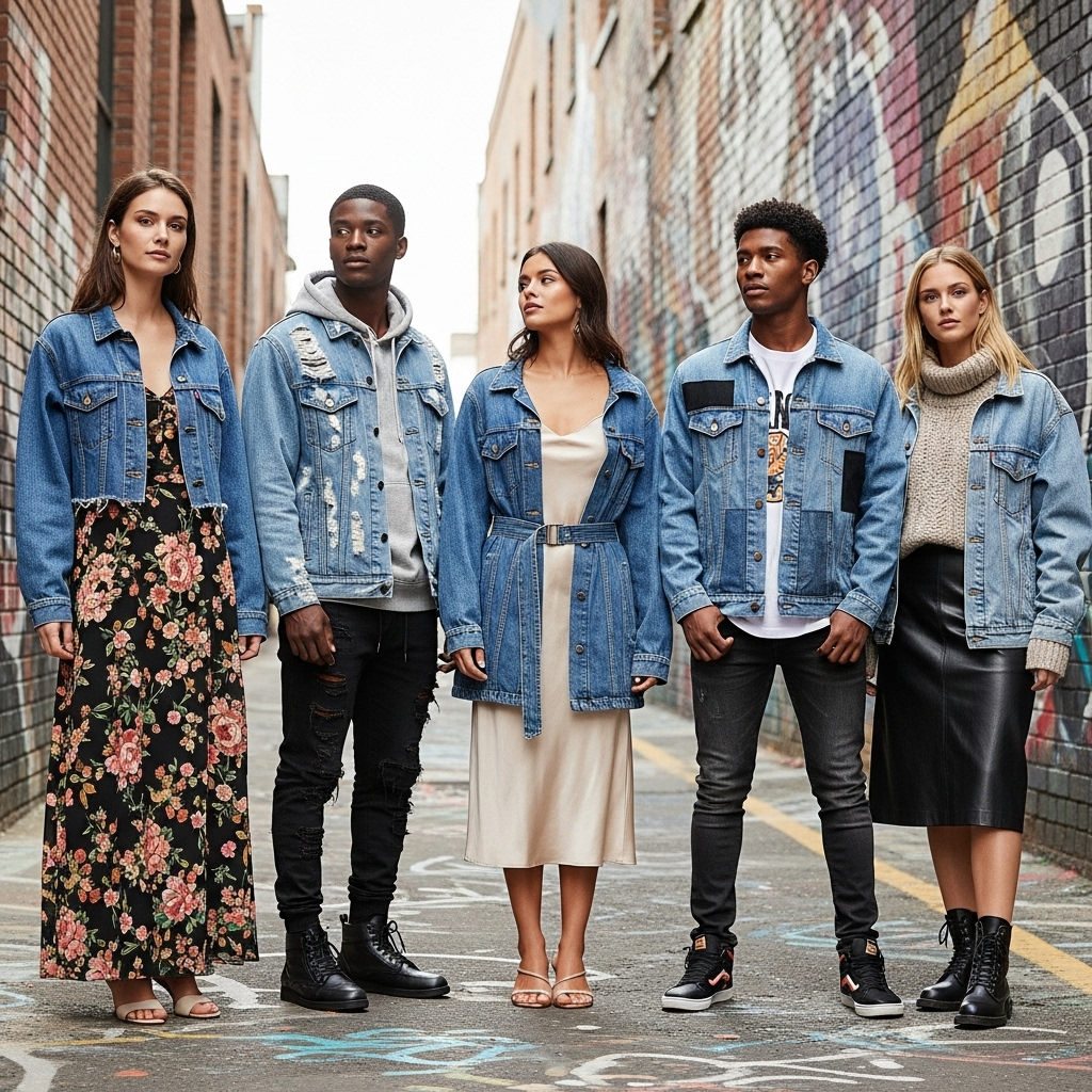 How to Style Oversized Denim Jackets