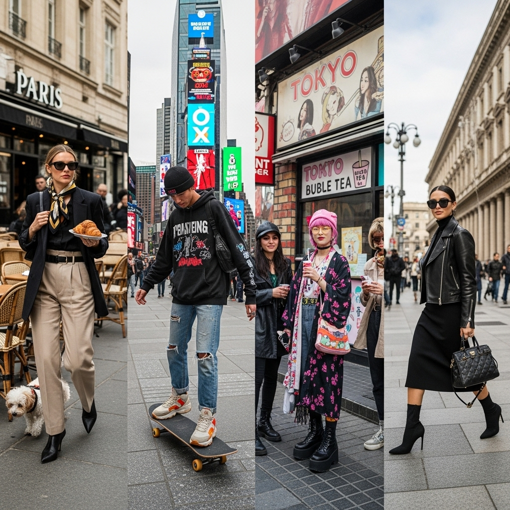 Street Style Inspiration from Fashion Capitals Where Real Fashion Lives