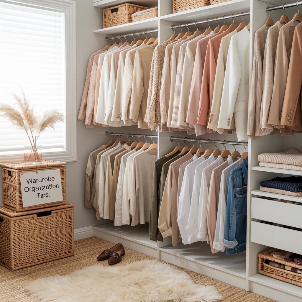 Wardrobe Organization Tips to Maximize Your Closet Space